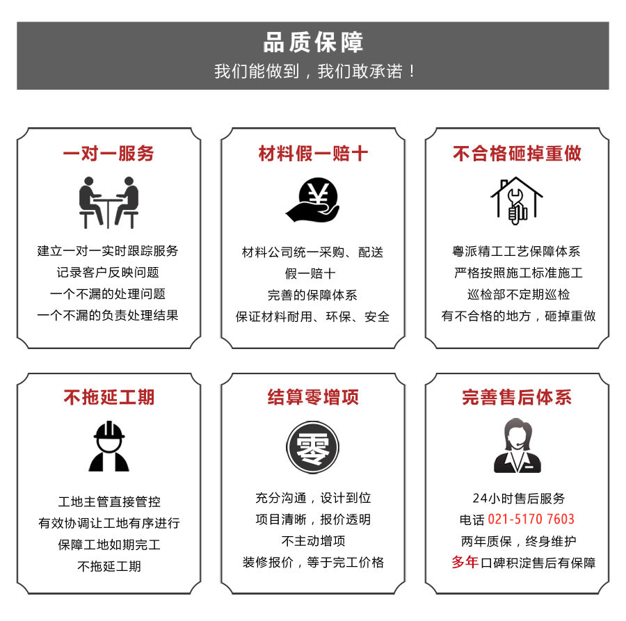 装修质量保障